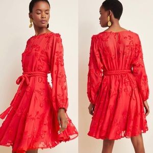 Anthropologie Mare Mare Amal Textured Mini Dress